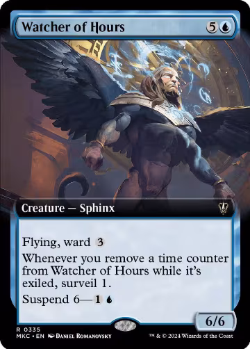 Watcher of Hours (Extended Art) (335), Commander: Murders at Karlov Manor — Magic card price