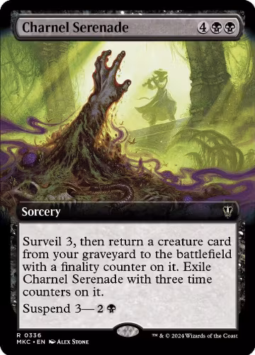 Charnel Serenade (Extended Art) (336), Commander: Murders at Karlov Manor — Magic card price