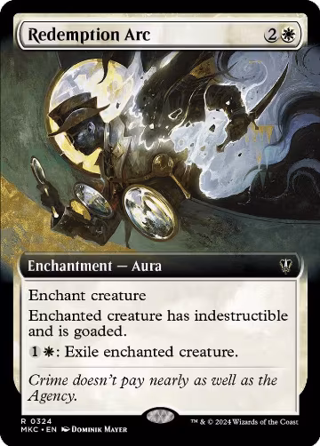 Redemption Arc (Extended Art) (324), Commander: Murders at Karlov Manor — Magic card price