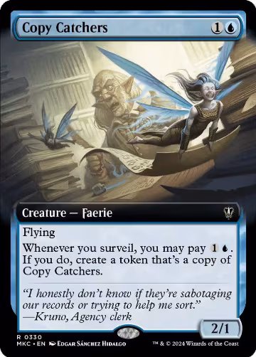 Copy Catchers (Extended Art) (330), Commander: Murders at Karlov Manor — Magic card price