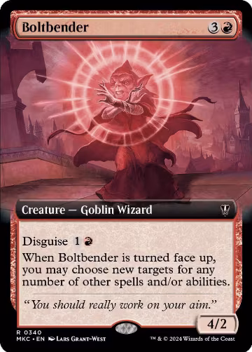 Boltbender (Extended Art) (340), Commander: Murders at Karlov Manor — Magic card price