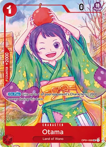 Otama (Japanese 1st Anniversary Set) (OP01-006), One Piece Promotion Cards — One Piece card price
