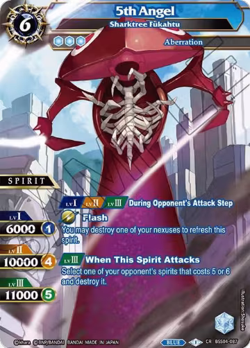 5th Angel - Sharktree Fukahtu (BSS04-087), Savior of Chaos — Battle Spirits card price