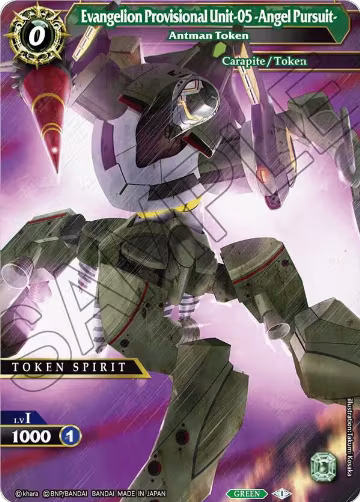 Evangelion Provisional Unit-05 -Angel Pursuit- // Asuka - Antman Token, Savior of Chaos — Battle Spirits card price