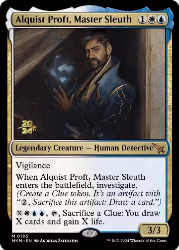 Alquist Proft, Master Sleuth (185), Prerelease Cards — Magic card price