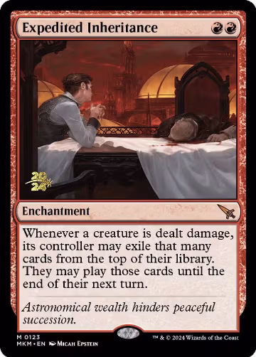 Expedited Inheritance (123), Prerelease Cards — Magic card price
