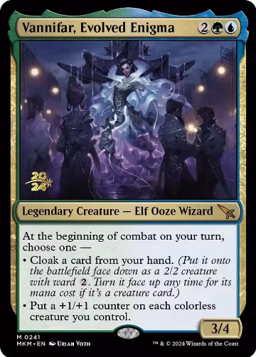 Vannifar, Evolved Enigma (241), Prerelease Cards — Magic card price