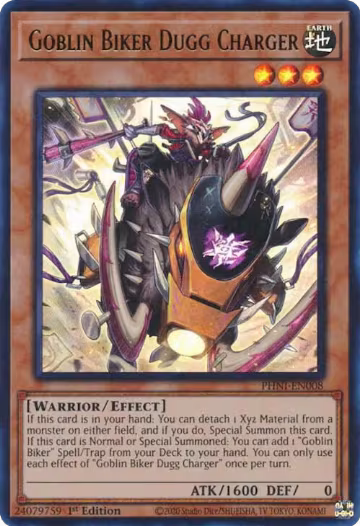 Goblin Biker Dugg Charger (PHNI-EN008), Phantom Nightmare — Yu-Gi-Oh! card price