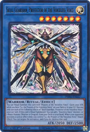 Skull Guardian, Protector of the Voiceless Voice (PHNI-EN037), Phantom Nightmare — Yu-Gi-Oh! card price