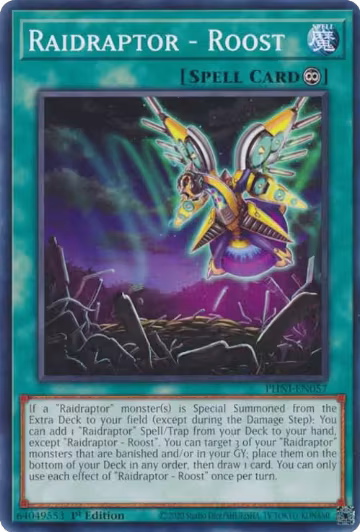 Raidraptor - Roost (PHNI-EN057), Phantom Nightmare — Yu-Gi-Oh! card price
