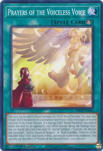 Prayers of the Voiceless Voice (PHNI-EN066), Phantom Nightmare — Yu-Gi-Oh! card price