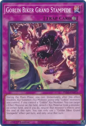Goblin Biker Grand Stampede (PHNI-EN075), Phantom Nightmare — Yu-Gi-Oh! card price