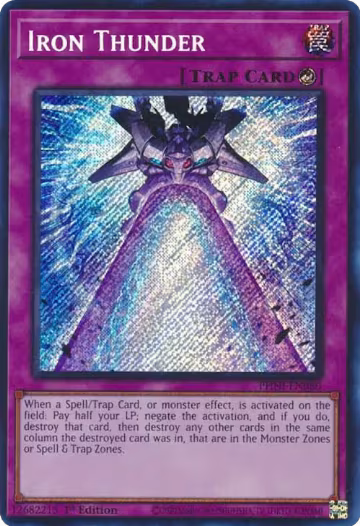 Iron Thunder (PHNI-EN080), Phantom Nightmare — Yu-Gi-Oh! card price