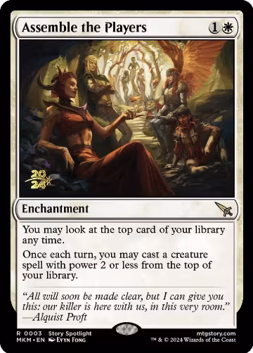 Assemble the Players (3), Prerelease Cards — Magic card price