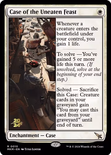 Case of the Uneaten Feast (10), Prerelease Cards — Magic card price