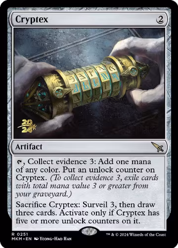 Cryptex (251), Prerelease Cards — Magic card price