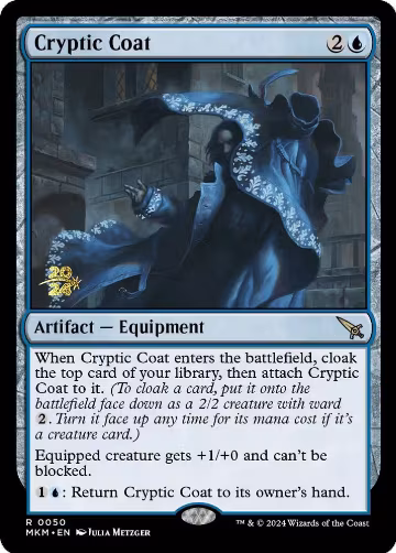 Cryptic Coat (50), Prerelease Cards — Magic card price