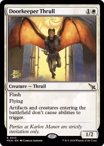 Doorkeeper Thrull (13), Prerelease Cards — Magic card price