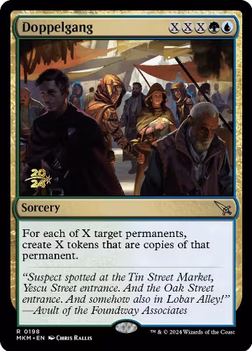 Doppelgang (198), Prerelease Cards — Magic card price