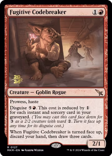 Fugitive Codebreaker (127), Prerelease Cards — Magic card price
