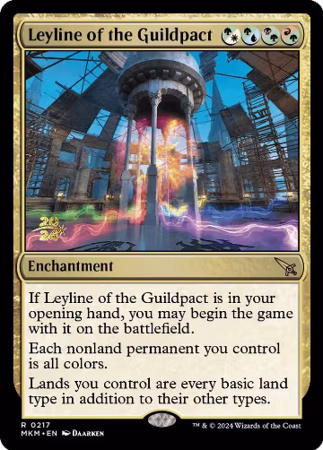 Leyline of the Guildpact (217), Prerelease Cards — Magic card price