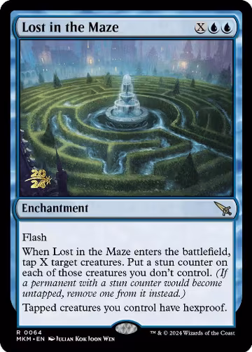 Lost in the Maze (64), Prerelease Cards — Magic card price