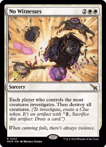 No Witnesses (27), Prerelease Cards — Magic card price