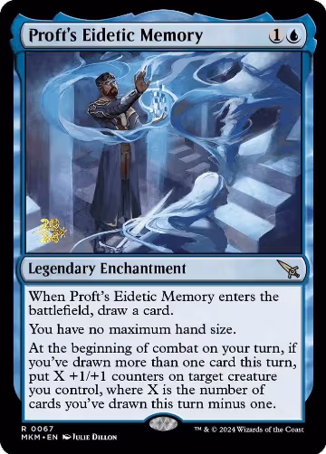 Proft's Eidetic Memory (67), Prerelease Cards — Magic card price