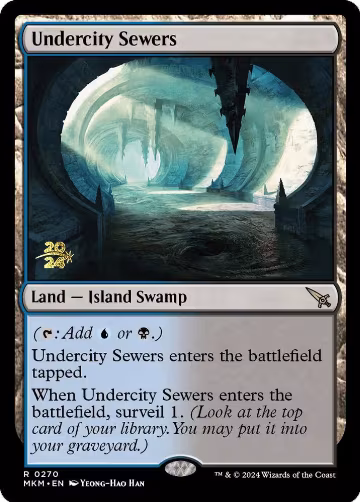 Undercity Sewers (270), Prerelease Cards — Magic card price