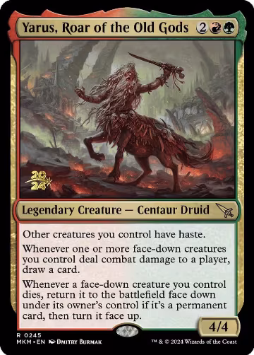 Yarus, Roar of the Old Gods (245), Prerelease Cards — Magic card price