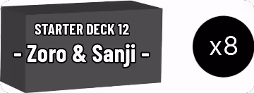 Starter Deck 12: Zoro and Sanji Display Case, ST-12: Starter Deck 12 Zoro and Sanji — One Piece sealed product price