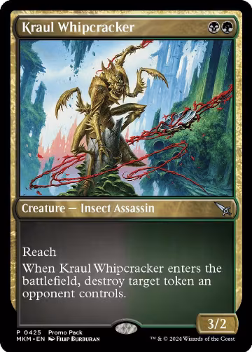 Kraul Whipcracker (425), Promo Pack: Murders at Karlov Manor — Magic card price