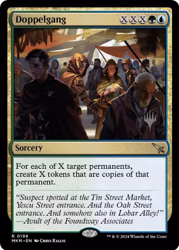 Doppelgang (198), Promo Pack: Murders at Karlov Manor — Magic card price