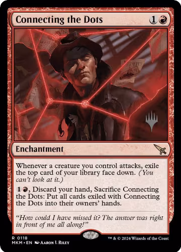 Connecting the Dots (118), Promo Pack: Murders at Karlov Manor — Magic card price