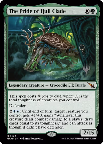 The Pride of Hull Clade (172), Promo Pack: Murders at Karlov Manor — Magic card price
