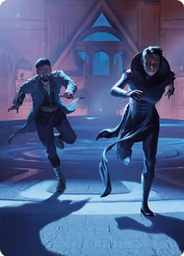 Unauthorized Exit Art Card (30), Art Series: Murders at Karlov Manor — Magic card price