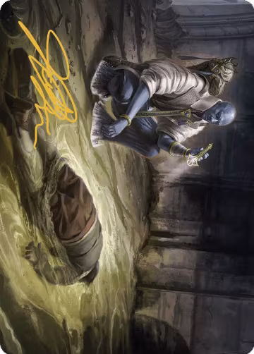 Drag the Canal Art Card (Gold-Stamped Signature) (19), Art Series: Murders at Karlov Manor — Magic card price
