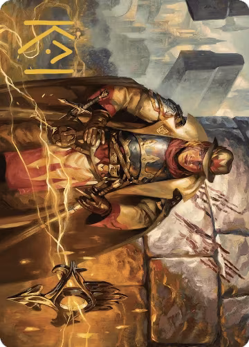 Tenth District Hero Art Card (Gold-Stamped Signature) (4), Art Series: Murders at Karlov Manor — Magic card price