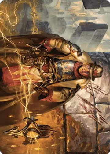 Tenth District Hero Art Card (4), Art Series: Murders at Karlov Manor — Magic card price