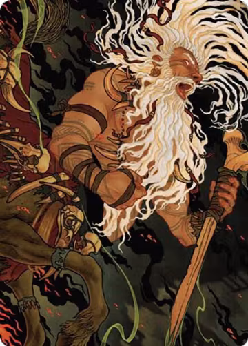 Yarus, Roar of the Old Gods Art Card (46/49) (46), Art Series: Murders at Karlov Manor — Magic card price