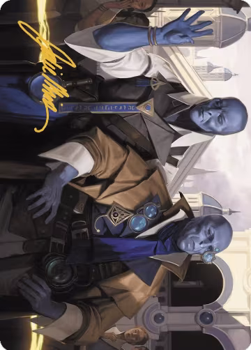 Hotshot Investigators Art Card (Gold-Stamped Signature) (5), Art Series: Murders at Karlov Manor — Magic card price
