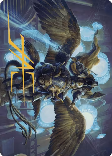 Ezrim, Agency Chief Art Card (Gold-Stamped Signature) (20), Art Series: Murders at Karlov Manor — Magic card price