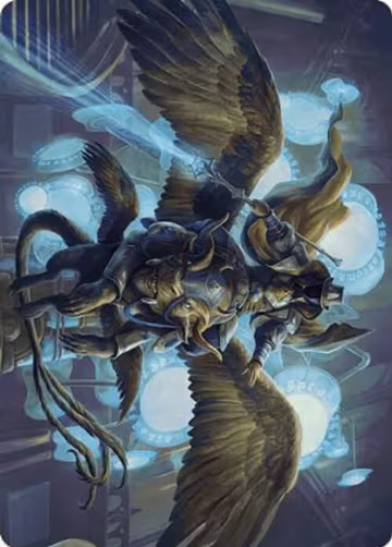 Ezrim, Agency Chief Art Card (20), Art Series: Murders at Karlov Manor — Magic card price