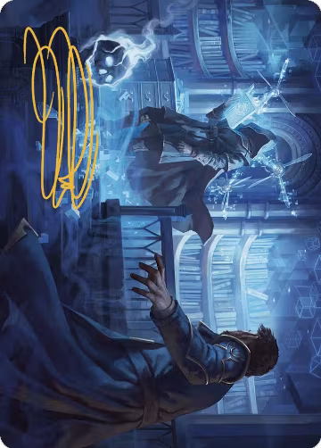 Intrude on the Mind Art Card (Gold-Stamped Signature) (6), Art Series: Murders at Karlov Manor — Magic card price