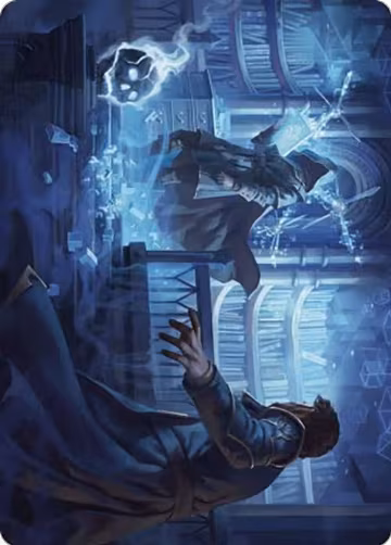 Intrude on the Mind Art Card (6), Art Series: Murders at Karlov Manor — Magic card price