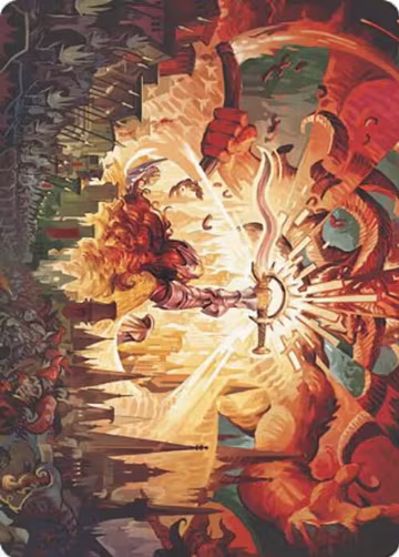 Warleader's Call Art Card (23/49) (23), Art Series: Murders at Karlov Manor — Magic card price