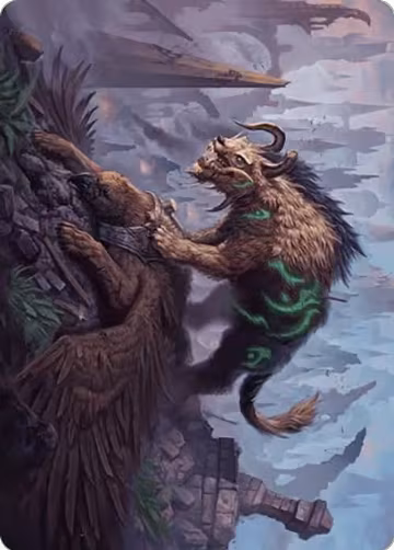 Axebane Ferox Art Card (13), Art Series: Murders at Karlov Manor — Magic card price