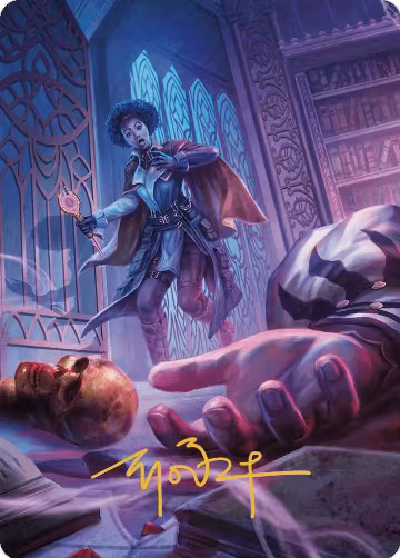 Deadly Complication Art Card (Gold-Stamped Signature) (33), Art Series: Murders at Karlov Manor — Magic card price