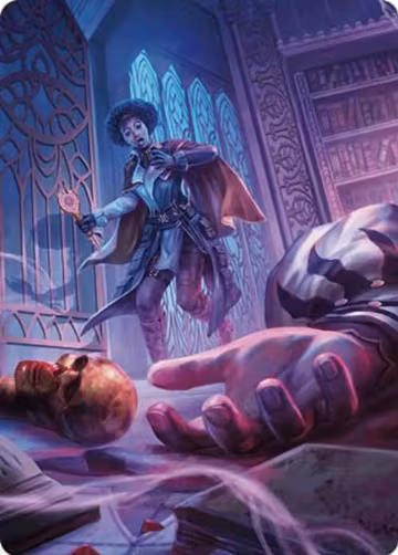 Deadly Complication Art Card (33), Art Series: Murders at Karlov Manor — Magic card price