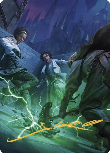 Fanatical Strength Art Card (Gold-Stamped Signature) (32), Art Series: Murders at Karlov Manor — Magic card price